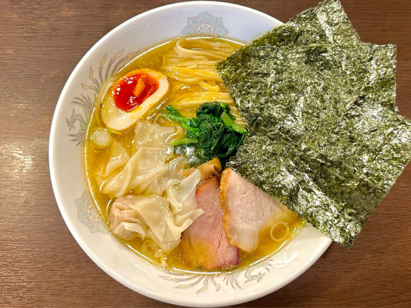 「★<麺屋 はやしまる×麺家 龍コラボ>は家しま龍 らぁめん(塩)」@麺屋 はやしまるの写真