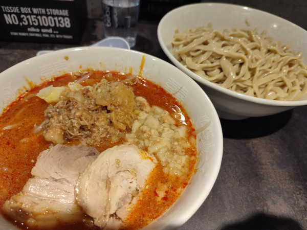「つけ麺（アブラ）」@Hi-Fat Noodle BUTCHER’Sの写真