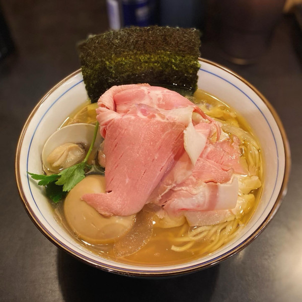 「特製蛤そば」@中華そば 四つ葉の写真