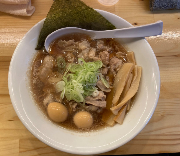 「肉そば 1000円」@中華そば いちの写真