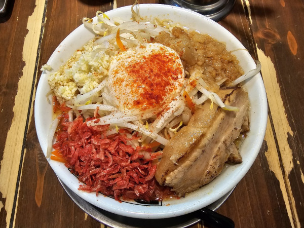 「【限定】幡のG系ラーメン　950円」@麺屋 幡 弘前店の写真
