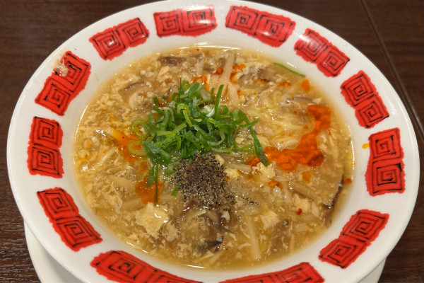 「【限定】酸辣湯麺　潮味決監修」@バーミヤン 川口青木店の写真