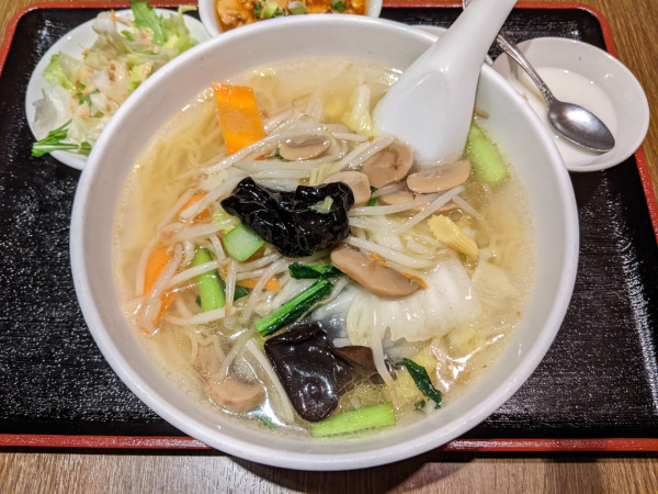 「野菜タン麺：800円」@台湾料理 桃園の写真