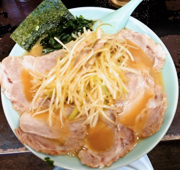 「ネギチャーシューメン(中)」@ラーメンショップ 八王子新滝山街道店の写真