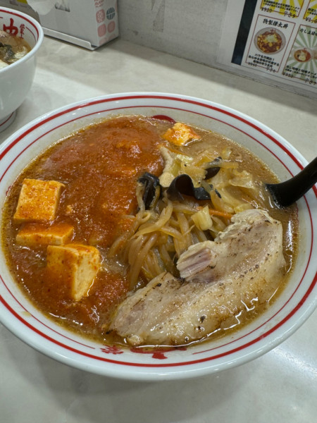 「蒙古タンメン+チャーシュー」@蒙古タンメン 中本 千葉店の写真