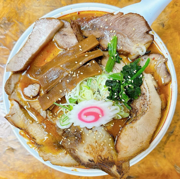 「辛味噌チャーシュー麺」@かし亀の写真