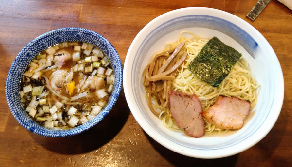 「ワンタンつけそば」@麺屋 悠の写真