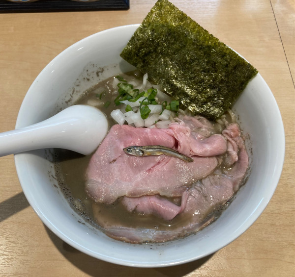 「純煮干　950円」@煮干中華そば 結。の写真