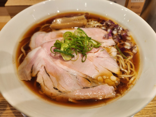 「熟成醤油の生姜中華そば」@中華そば 那由多の写真