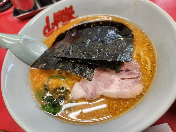 「特製味噌ラーメン」@ラーメン山岡家 千葉鎌ヶ谷店の写真