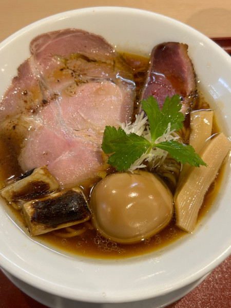 「特製紀州鴨そば」@燃えよ麺助の写真