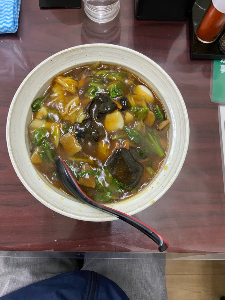 「広東麺」@麺心 毛利の写真