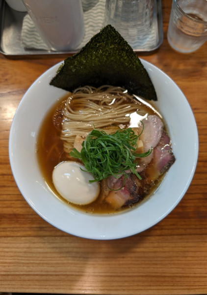 「醤油そば」@アメノオトの写真