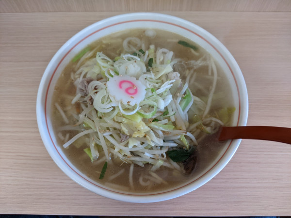 「野菜たんめん(しお)：800円」@ねらん家の写真