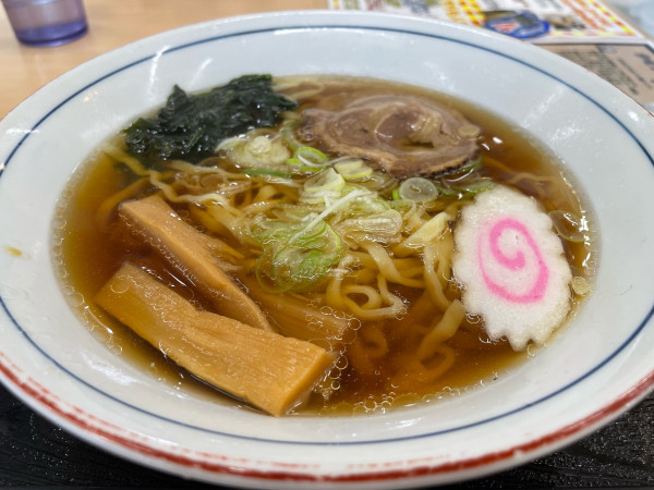 「喜多方醤油ラーメン」@よつくら亭 上り四倉PA（上り）店の写真