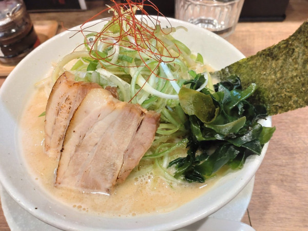 「ねぎラーメン大盛」@鶏そば みなもの写真