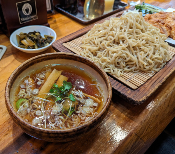 「こうようつけ麺中盛」@新高揚の写真