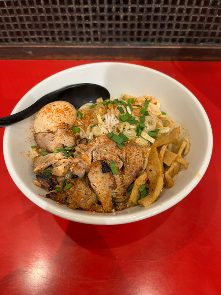 「味玉辛まぜそば　大」@まぜそば 七の写真