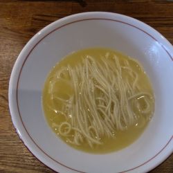 3種の地鶏の白湯ラーメン(塩、かけ)