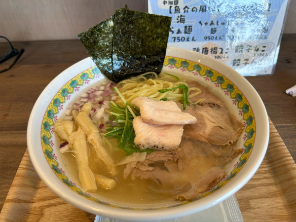 「海ちゃあしゅう麺950円」@らぁ麺 林檎＆yuzuhanaの写真