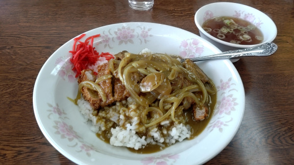 「カツカレー　1100円」@ラーメン美翔の写真