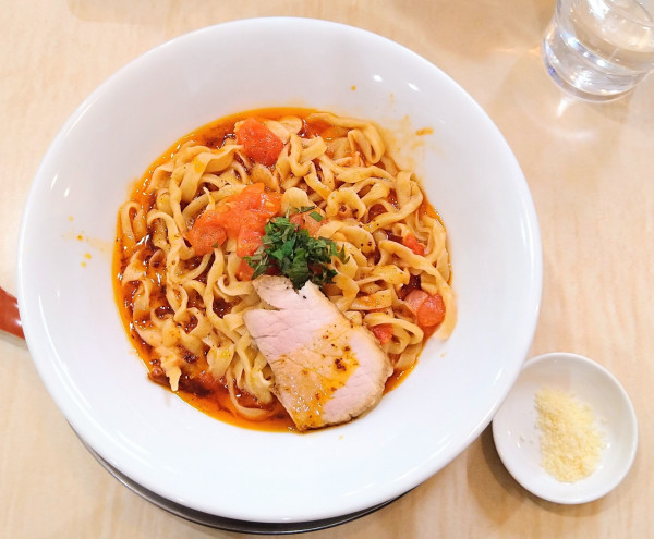 「フレッシュトマトのアラビアータ」@食堂 七彩の写真