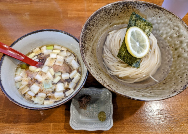 「昆布水つけ麺1000円」@麺Builder′sあり蔵の写真