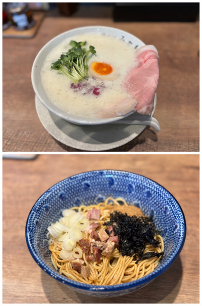 「鶏白湯そば塩+和え玉」@鶏そば みなもの写真