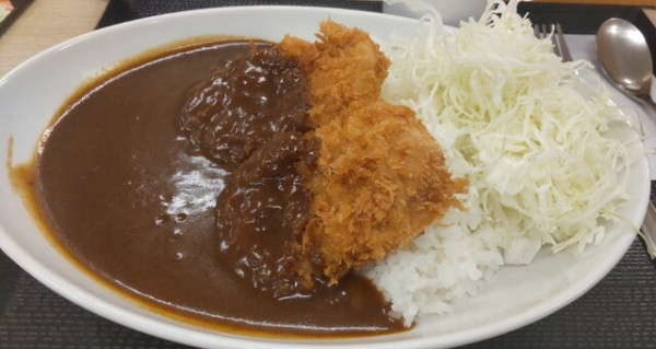 「ヒレカツカレー梅790円」@かつや 山形江俣店の写真