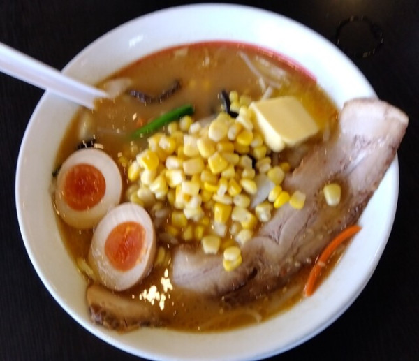 「贅沢ラーメン 味噌味」@幸楽苑 山形嶋店の写真