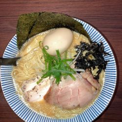 本日の魚介そば「雲丹」