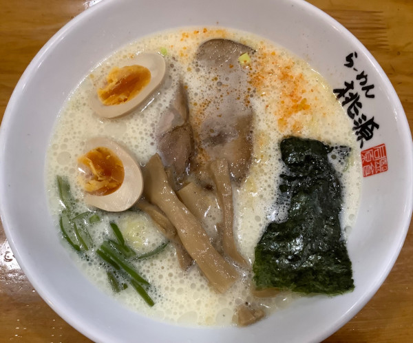 「コッテリうましお」@らーめん 桃源の写真