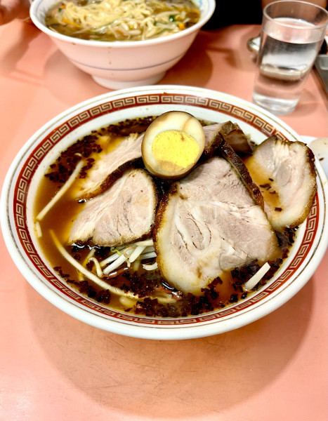 「チャーシューワンタン麺【TP】餃子」@永楽の写真