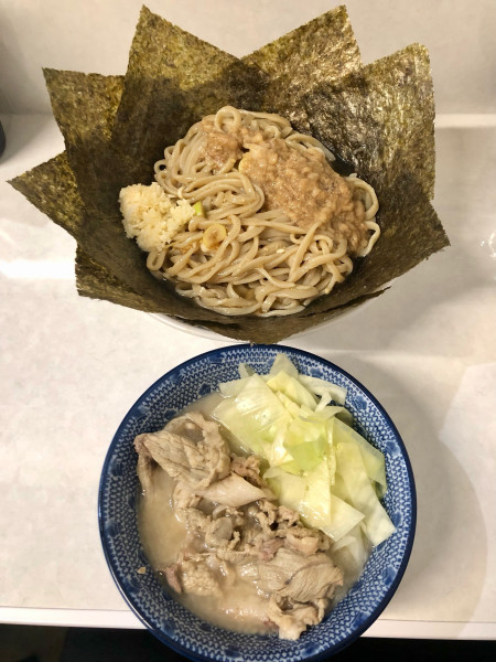 「パタン大盛り1150円　海苔150円野菜100円生姜50円」@ファットン 金沢八景店の写真