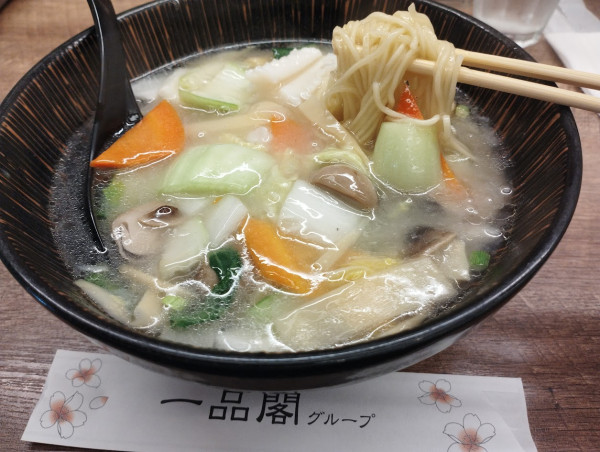 「海鮮麺(中華そば)(850)」@刀削麺館 IPPINKAKUの写真