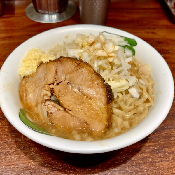 「ポン酢 ミニ￥1,050」@ラーメン 雷 東京本丸店の写真
