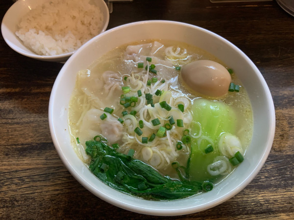 「ワンタン麺（塩）」@盛壱の写真