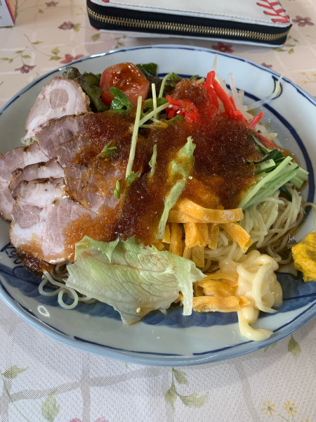 「焼豚冷し中華そば」@好栄の写真