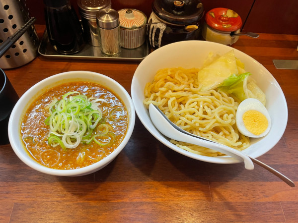 「カレーつけ麺」@拉麺 梅太郎の写真