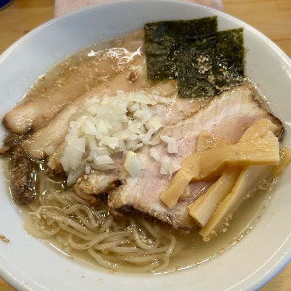 「チャーシューめん（塩）」@中華そば いちの写真