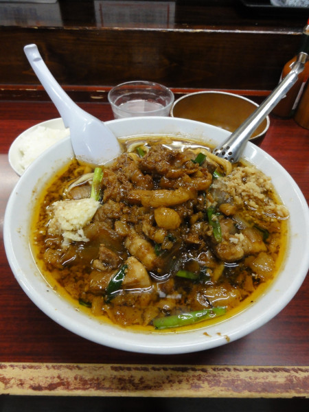 「セット1050円」@元祖スタミナ満点らーめん すず鬼の写真