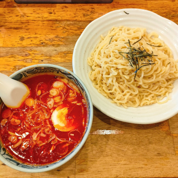 「辛味噌つけそば」@旭川ラーメン 番外地 赤羽店の写真