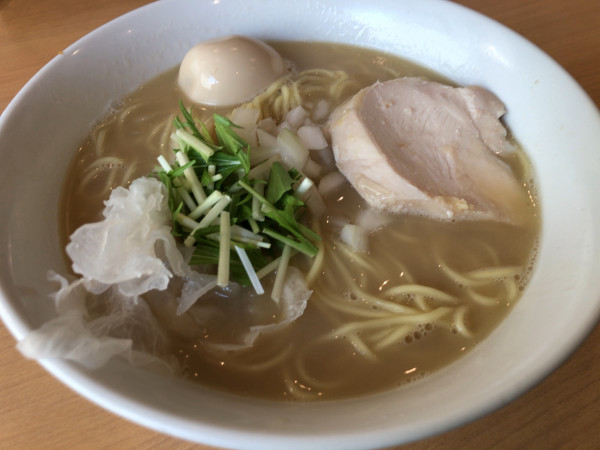 「味玉鶏白湯そば」@はぐれ雲の写真