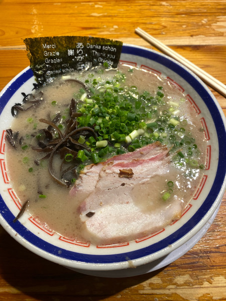 「ラーメン」@博多長浜らーめん 田中商店の写真