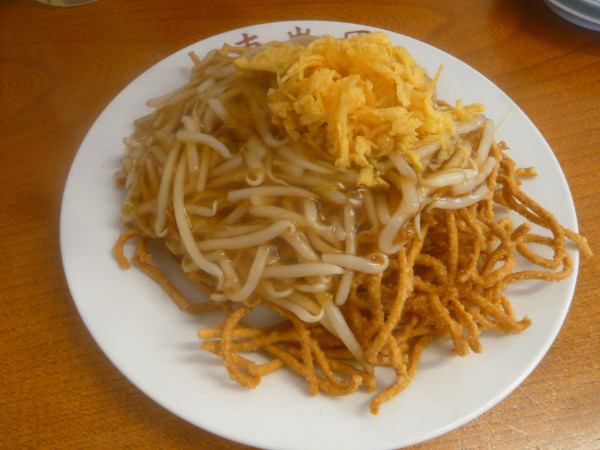 「甘酢カタヤキソバ」@手打ちラーメン 東峯園の写真