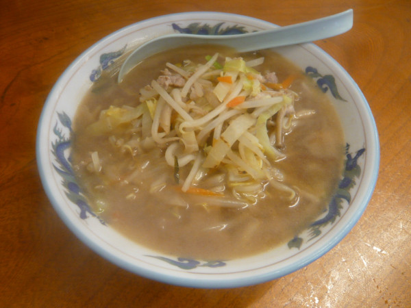 「みたけラーメン」@手打ちラーメン 東峯園の写真
