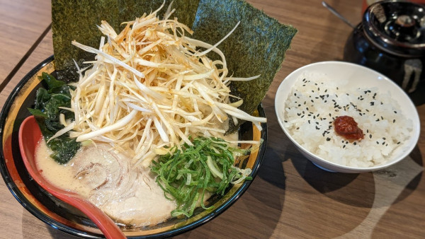 「ネギラーメン　（塩）（1,100円）」@旗っさし家 藤枝店の写真