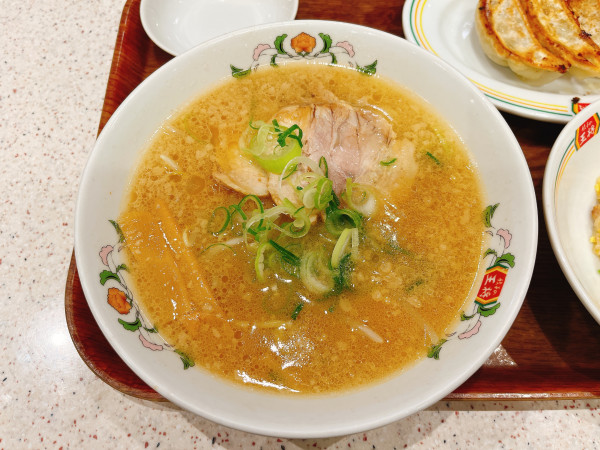 「餃子の王将ラーメン」@餃子の王将 野田店の写真