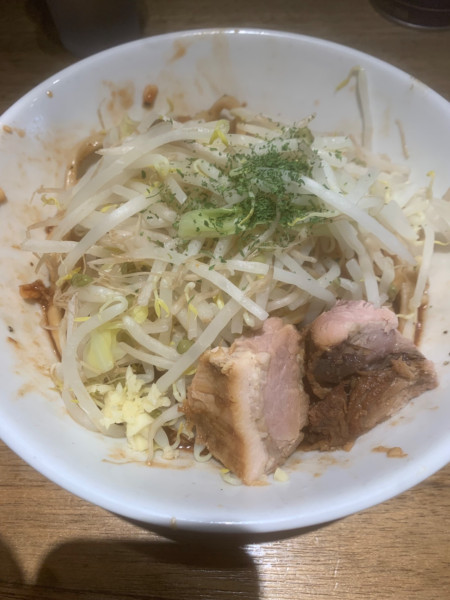 「限定　ピザ汁なし」@MEN YARD FIGHTの写真