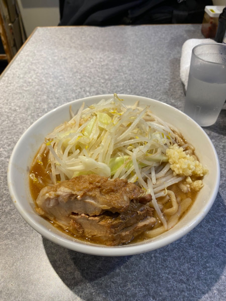 「ラーメン　並盛」@ラーメン宮郎の写真